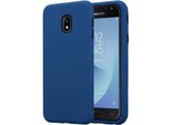 Cadorabo Custodia Per Samsung Galaxy J5 2017 Custodia Protettiva In Blu Custodia Ibrida Per Telefono Cellulare Tpu Silicone Cover