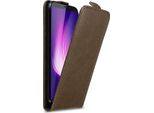 Cadorabo Cover Per Cubot Nova Cover Protettiva In Marrone Flip Case Custodia Per Cellulare Case Cover