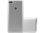 Cadorabo Custodia Protettiva Per Htc Desire 12 Plus In Argento Custodia Del Telefono Cellulare Custodia In Silicone Tpu Custodia Cover Case