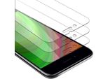 Cadorabo 3X Pellicola Blindata Per Apple Iphone 6 / Iphone 6S Pellicola Protettiva In Vetro Temperato Trasparente Screen Protector