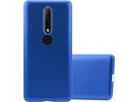 Cadorabo Cover Protettiva Per Nokia 6.1 Custodia In Blu Custodia Del Telefono Cellulare Tpu Custodia In Silicone Custodia Cover