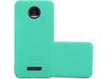 Cadorabo Custodia Protettiva Per Motorola Moto Z In Verde Custodia Rigida Per Telefono Cellulare Cover