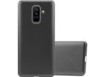 Cadorabo Cover Protettiva Per Samsung Galaxy A6 Plus 2018 Custodia In Grigio Per Telefono Cellulare Tpu Custodia In Silicone Cover Case