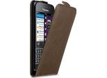 Cadorabo Cover Per Blackberry Q10 Cover Protettiva In Marrone Flip Case Custodia Del Telefono Cellulare Case Cover
