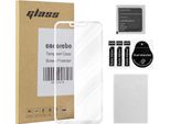 Cadorabo Pellicola Blindata Per Huawei P Smart Plus Pellicola Protettiva In Bianco A Schermo Intero Vetro Temperato Di Protezione Del Display