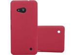 Cadorabo Custodia Protettiva Per Nokia Lumia 550 In Rosso Custodia Rigida Per Telefono Cellulare Cover