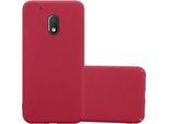Cadorabo Custodia Protettiva Per Motorola Moto Z Play Case In Rosso Custodia Rigida Custodia Per Cellulare Cover