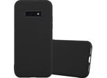 Custodia Cadorabo Per Samsung Galaxy S10E Custodia Protettiva In Nero Per Telefono Cellulare Tpu Custodia In Silicone Cover