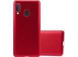 Cadorabo Custodia Protettiva Per Samsung Galaxy A10E / A20E Custodia In Rosso Per Telefono Cellulare Tpu Custodia In Silicone Cover Case