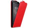 Custodia Cadorabo Per Sony Xperia L2 Custodia Protettiva In Rosso Custodia Flip Per Telefono Cellulare Custodia Cover