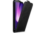 Cadorabo Cover Per Cubot Nova Cover Protettiva In Nero Flip Case Custodia Per Cellulare Case Cover