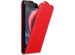 Custodia Cadorabo Per Htc Desire 10 Lifestyle / Desire 825 Custodia Protettiva In Rosso Custodia Flip Per Cellulare Custodia Cover