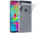 Cadorabo Cover Per Samsung Galaxy M20 Cover Protettiva In Trasparente Cover Protettiva Tpu Silicone Cover Custodia