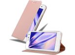 Cadorabo Custodia Per Cellulare Per Zte Blade L7 Custodia Protettiva In Rosa Cover Etui Book Case Booklet