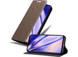 Cadorabo Cover Per Lg V50 Cover Protettiva In Marrone Custodia Per Cellulare Cover Chiusura Magnetica