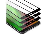 Cadorabo 3X Pellicola Protettiva A Schermo Intero Per Xiaomi Redmi 6A In Nero Vetro Protettivo Del Display Temperato