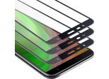 Cadorabo 3X Pellicola Protettiva A Schermo Intero Per Samsung Galaxy J6 Plus In Nero Vetro Protettivo Del Display Temperato