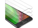 Cadorabo 3X Proteggi Schermo Blindato Per Motorola Moto G5 In Vetro Temperato Trasparente