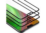 Cadorabo 3X Pellicola Blindata A Schermo Intero Per Nokia 7.1 2018 Pellicola Protettiva In Vetro Temperato Nero Di Protezione Del Display