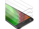 Cadorabo 3X Proteggi Schermo Blindato Per Motorola Moto Z Play In Vetro Temperato Trasparente