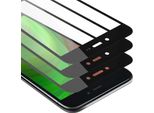 Cadorabo 3X Pellicola Protettiva A Schermo Intero Per Xiaomi Redmi Go In Nero Vetro Protettivo Del Display Temperato