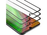 Cadorabo 3X Pellicola Protettiva A Schermo Intero Per Huawei P30 Lite In Nero Vetro Protettivo Del Display Temperato
