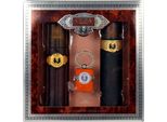 Cuba - Set Regalo Cuba Gold Edt 100 Ml Dopobarba Cuba Gold 100 Ml E Portachiavi 100Ml