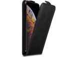 Custodia Cadorabo Per Apple Iphone Xs Max Custodia Protettiva In Nero Custodia Flip Per Telefono Cellulare Custodia Cover