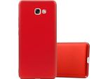 Cadorabo Cover Per Samsung Galaxy A7 2017 Cover Protettiva In Rosso Custodia Rigida Cover Per Telefono Cellulare
