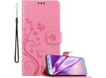 Cadorabo Cover Per Samsung Galaxy J5 2017 Cover Protettiva In Rosa Cover Protettiva Cover Per Telefono Cellulare Custodia Fiori Custodia Fiori