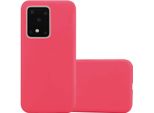 Cadorabo Custodia Per Samsung Galaxy S20 Ultra Custodia Protettiva In Rosso Custodia Per Cellulare Tpu Custodia In Silicone Cover