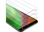 Cadorabo 3X Proteggi Schermo Blindato Per Lg K40 In Vetro Temperato Trasparente