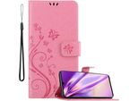 Cadorabo Cover Per Huawei P30 Pro Cover Protettiva In Rosa Cover Protettiva Cover Per Telefono Cellulare Cover Fiori Custodia Fiore
