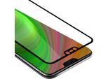 Cadorabo Pellicola Blindata Per Nokia 7.1 2018 Pellicola Protettiva In Nero Schermo Intero Vetro Temperato Protettivo Display