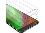 Cadorabo 3X Proteggi Schermo Blindato Per Motorola Moto Z In Vetro Temperato Trasparente