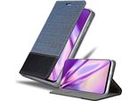 Cadorabo Custodia Per Honor 20 / 20S / Huawei Nova 5T Custodia Protettiva In Blu Custodia Per Cellulare Custodia A Libro Cover