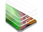 Cadorabo 3X Pellicola Blindata A Schermo Intero Per Huawei P20 Pellicola Protettiva In Vetro Temperato Bianco Di Protezione Del Display