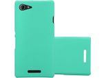 Cadorabo Custodia Protettiva Per Sony Xperia E3 In Verde Custodia Rigida Per Telefono Cellulare Cover
