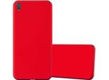 Cadorabo Cover Per Sony Xperia Z5 Premium Cover Protettiva In Rosso Custodia Rigida Cover Per Telefono Cellulare