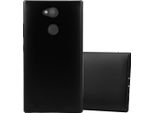 Cadorabo Cover Per Sony Xperia L2 Cover Protettiva In Nero Custodia Rigida Custodia Cover Per Telefono Cellulare