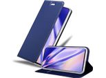Cadorabo Custodia Per Cellulare Per Samsung Galaxy A51 4G / M40S Custodia Protettiva In Blu Cover Etui Book Case Booklet