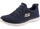 Skechers Sport Donna Summits Bright Bezel Scarpe Da Ginnastica Donna Blu, Taglia: 38.5 Eu