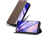 Cadorabo Custodia Per Cubot X19 Custodia Protettiva In Marrone Custodia Per Cellulare Cover Chiusura Magnetica