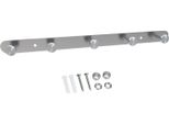 Intirilife Appendiabiti In Acciaio Inox Modello A - 5 Ganci - Appendiabiti Appendiabiti Appendiabiti In 5 Diversi Design