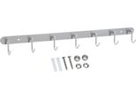 Intirilife Appendiabiti In Acciaio Inox Modello C - 7 Ganci - Appendiabiti Appendiabiti Appendiabiti In 5 Diversi Design