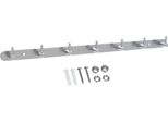 Intirilife Appendiabiti In Acciaio Inox Modello B - 7 Ganci - Appendiabiti Appendiabiti Appendiabiti In 5 Diversi Design