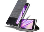 Cadorabo Custodia Per Samsung Galaxy Xcover 4 / Xcover 4S Custodia Protettiva In Grigio Custodia Per Cellulare Custodia A Libro Cover