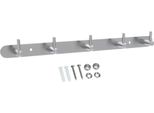 Intirilife Appendiabiti In Acciaio Inox Modello B - 5 Ganci - Appendiabiti Appendiabiti Appendiabiti In 5 Diversi Design