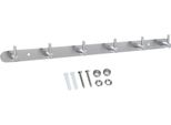 Intirilife Appendiabiti In Acciaio Inox Modello B - 6 Ganci - Appendiabiti Appendiabiti Appendiabiti In 5 Diversi Design