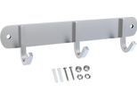 Intirilife Appendiabiti In Acciaio Inox Modello D - 3 Ganci - Appendiabiti Appendiabiti Appendiabiti In 5 Diversi Design